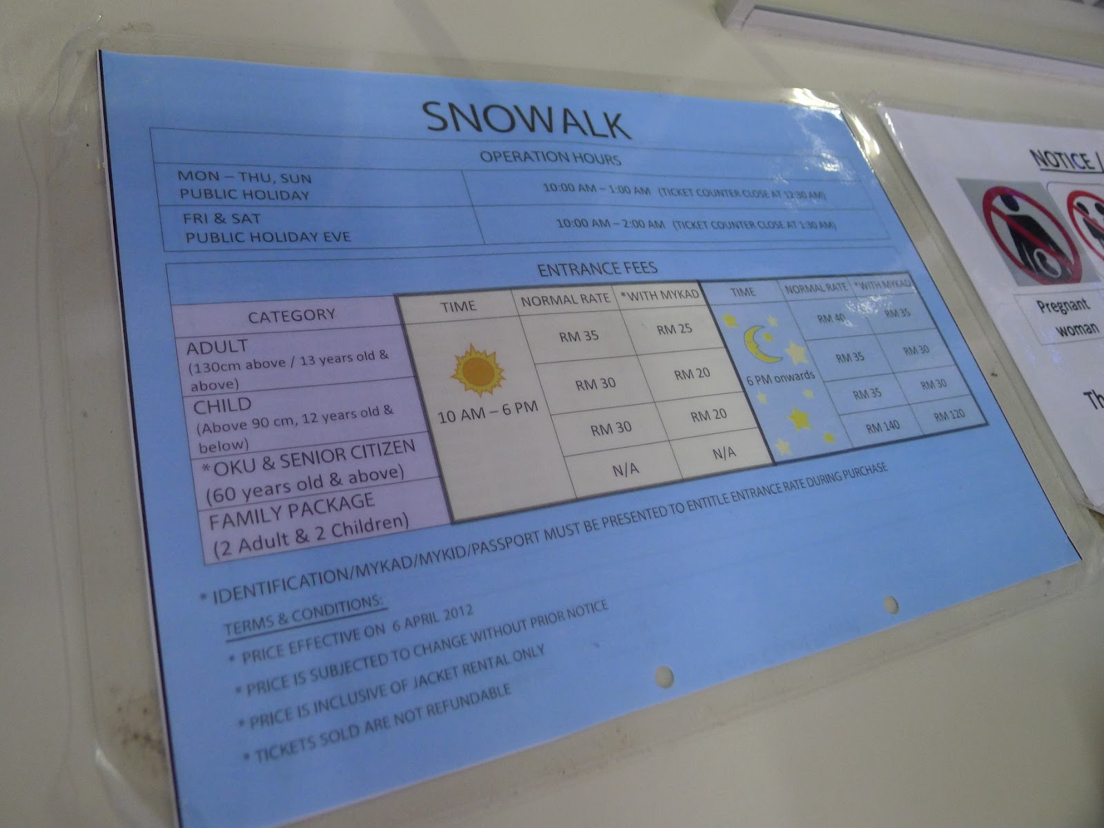 Just My 2 Cents....: Snowalk @ ICT, Shah Alam