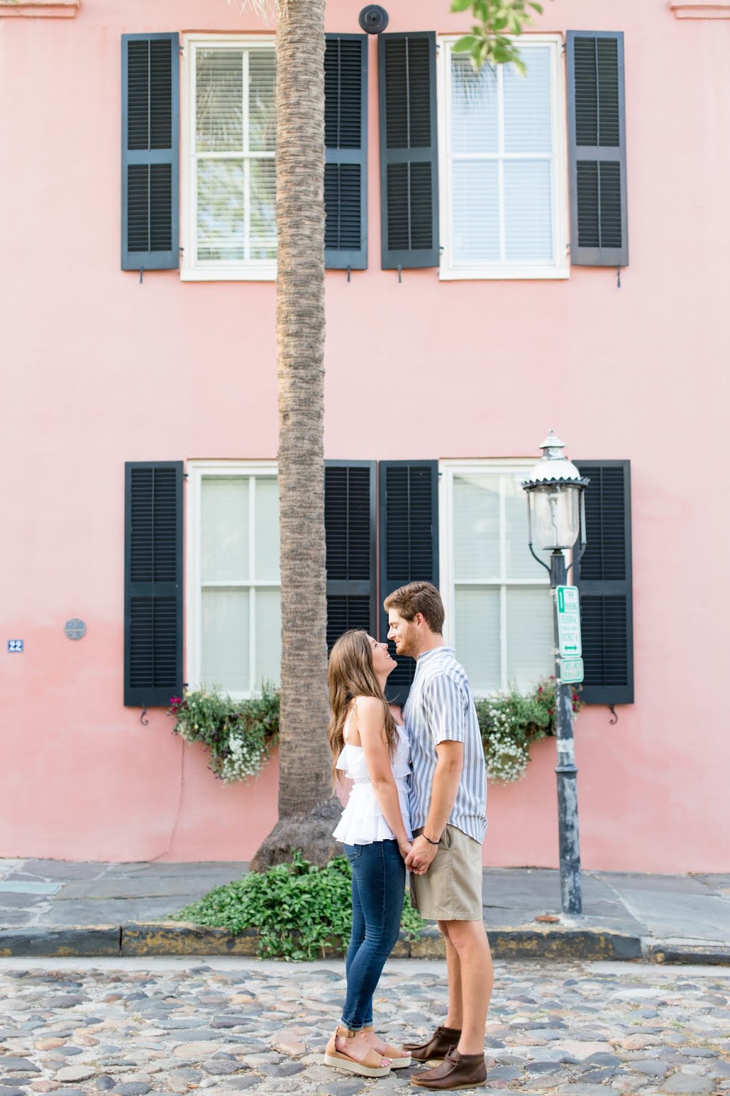Charleston, SC Engagement Photoshoot - Chasing Cinderella