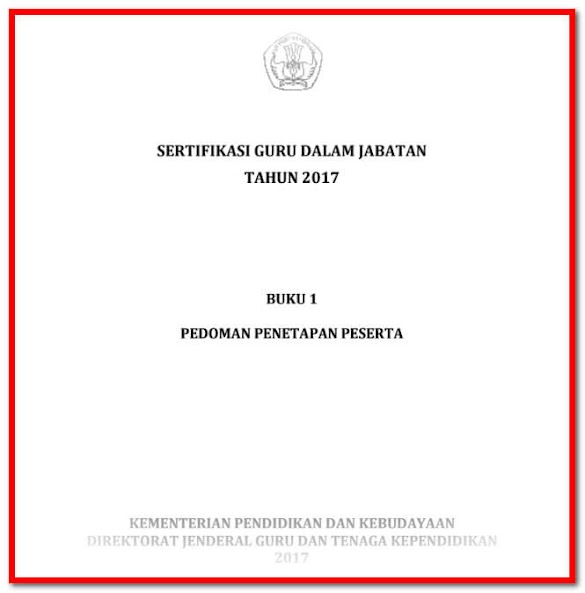 [Download] Ajaran Penetapan Sergur Tahun 2017 Format Pdf