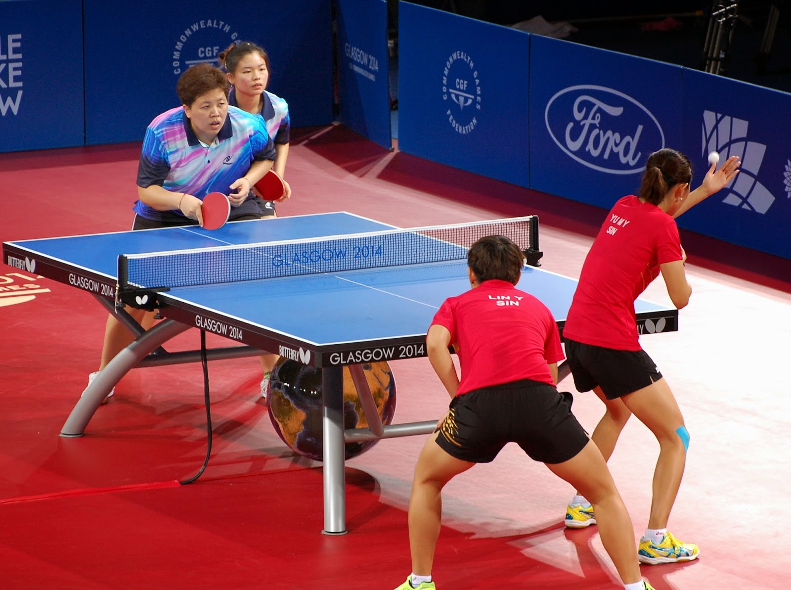 Flash Media Photos Table Tennis at the XX Commonwealth Games, Glasgow