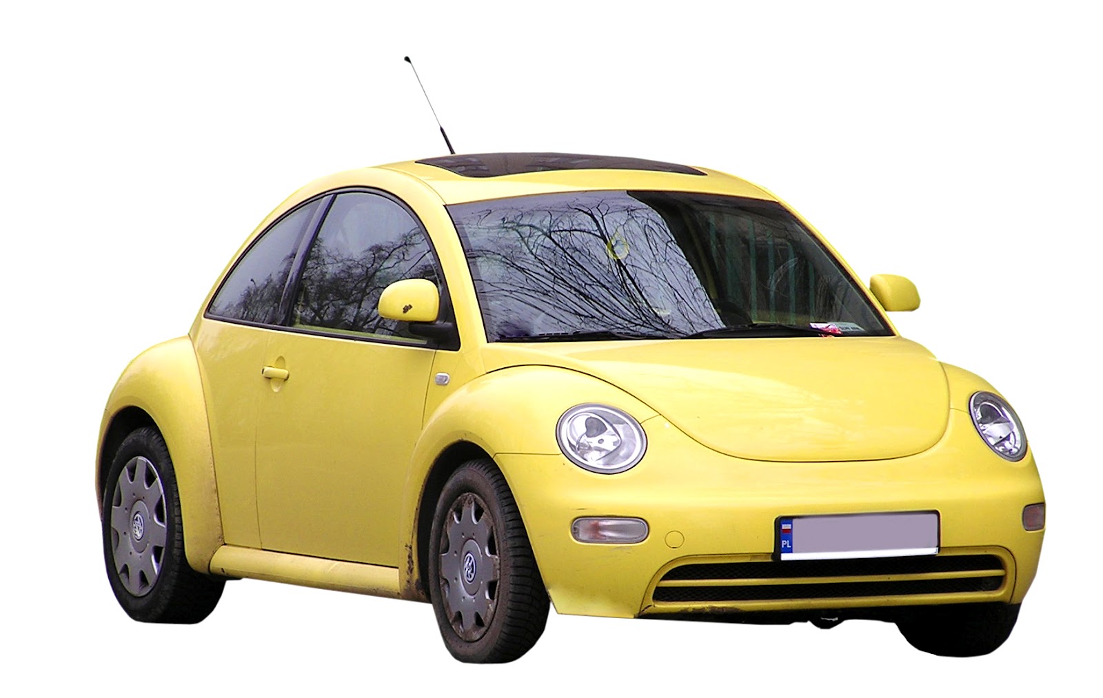 Mena: Yellow VolksWagen Car