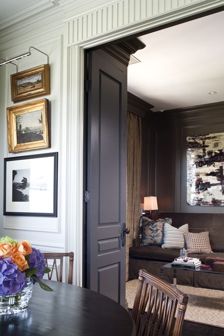 flourish design + style: painting doors
