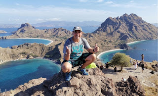 Padar Island o isla de Padar. Parque Nacional de Komodo, Indonesia. Padar Island o isla de Padar. Parque Nacional de Komodo, Indonesia.