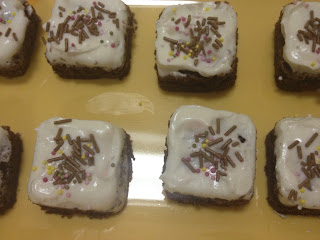 HOME TALENTS: CHOCOLATE CAKE SQUARES