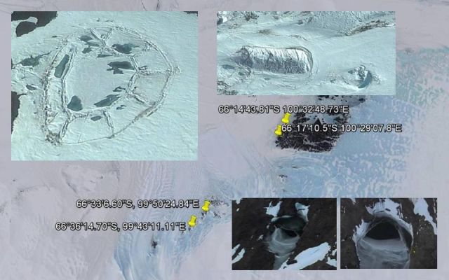 new illuminati Ruins found in Antarctica on Google Earth See For Yourself