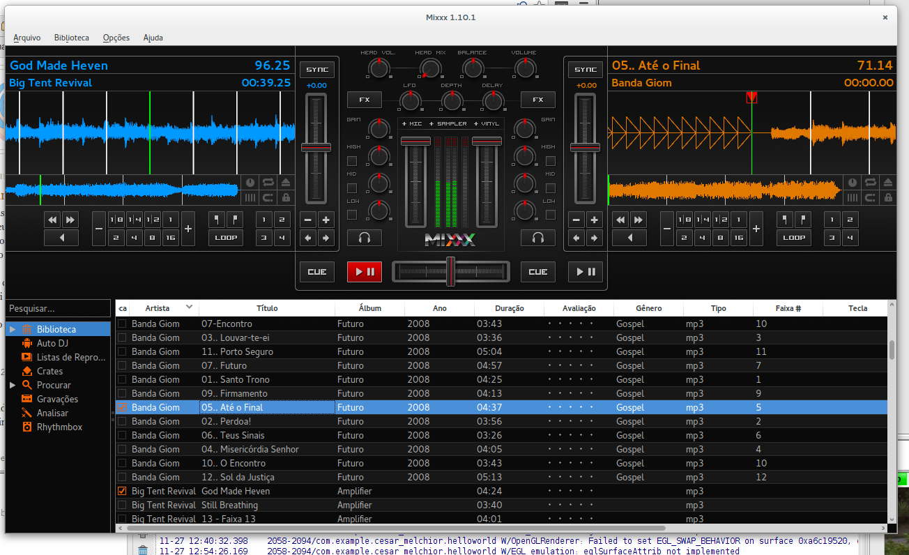 Guanch na WEB Seja um DJ Conheça o DJ Mixxx para o Linux