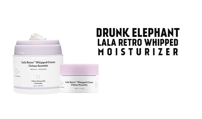 Drunk Elephant Lala Retro Whipped Moisturizer with Ceramides | 10 Best Face Creams For Dry Skin | NeoStopZone