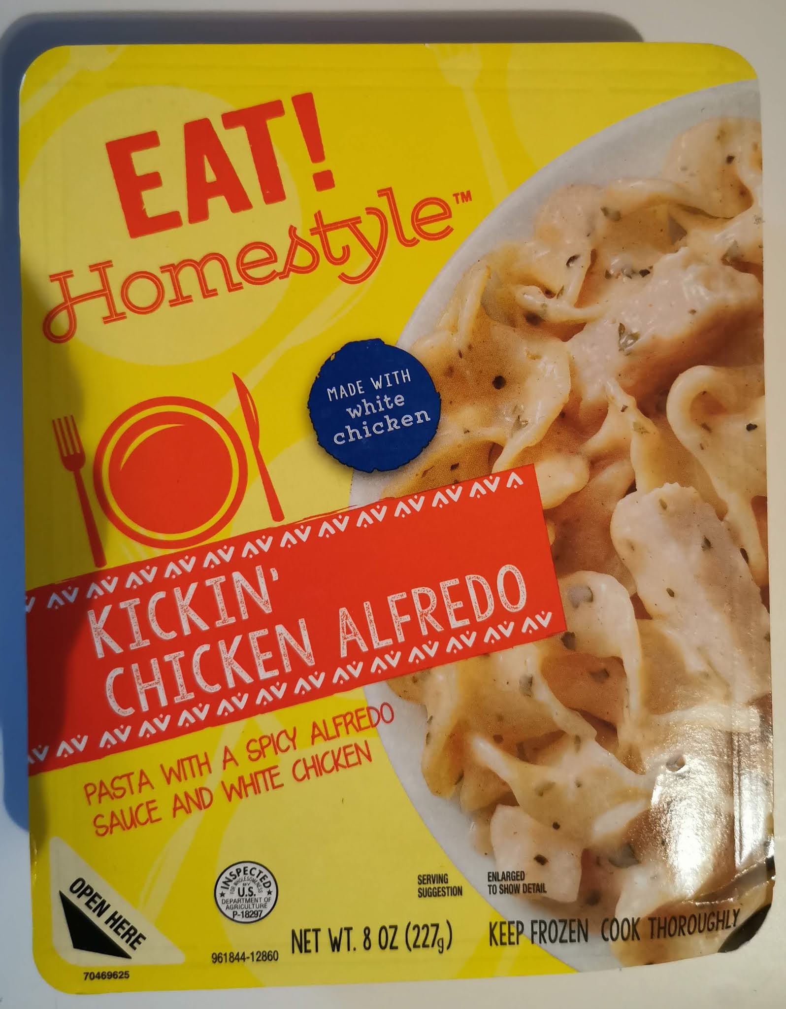 Eat! Homestyle Kickin' Chicken Alfredo (Dollar Tree)