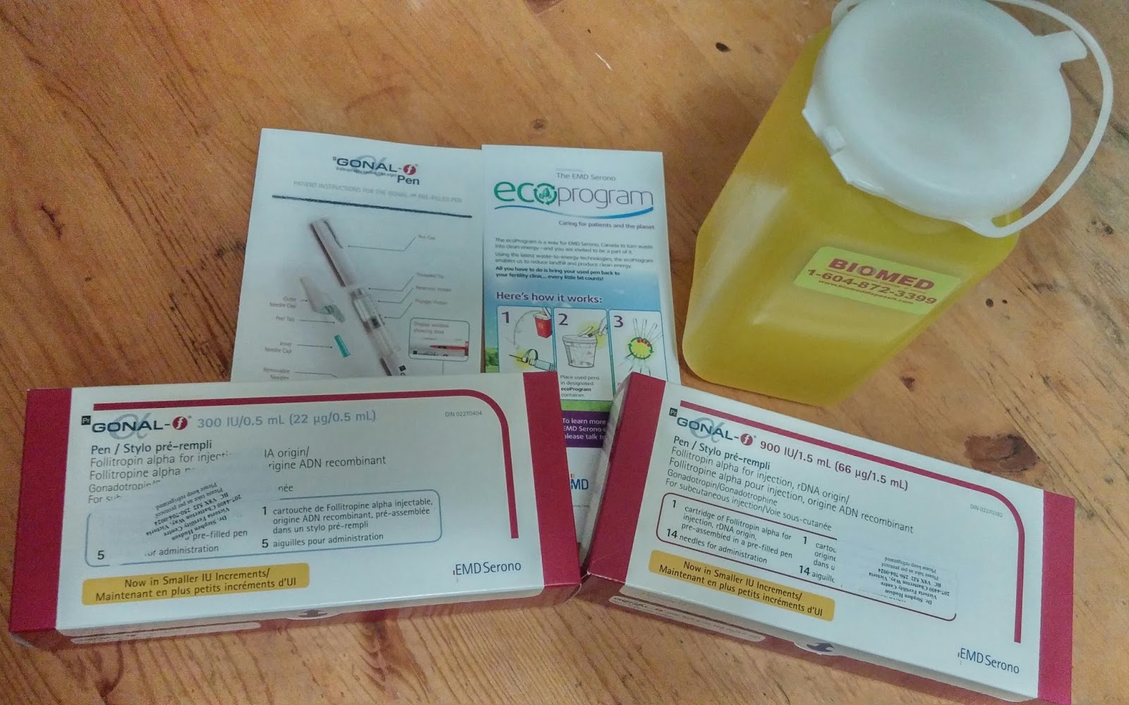 In Vitro Undressed The First Day of My First IVF Cycle Protocol Hormones, Dexamethasone, Gonal