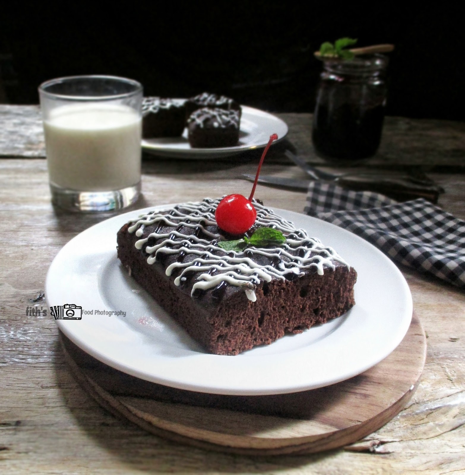 fith's Kitchen Brownies Kukus Santan ( Gluten Free)