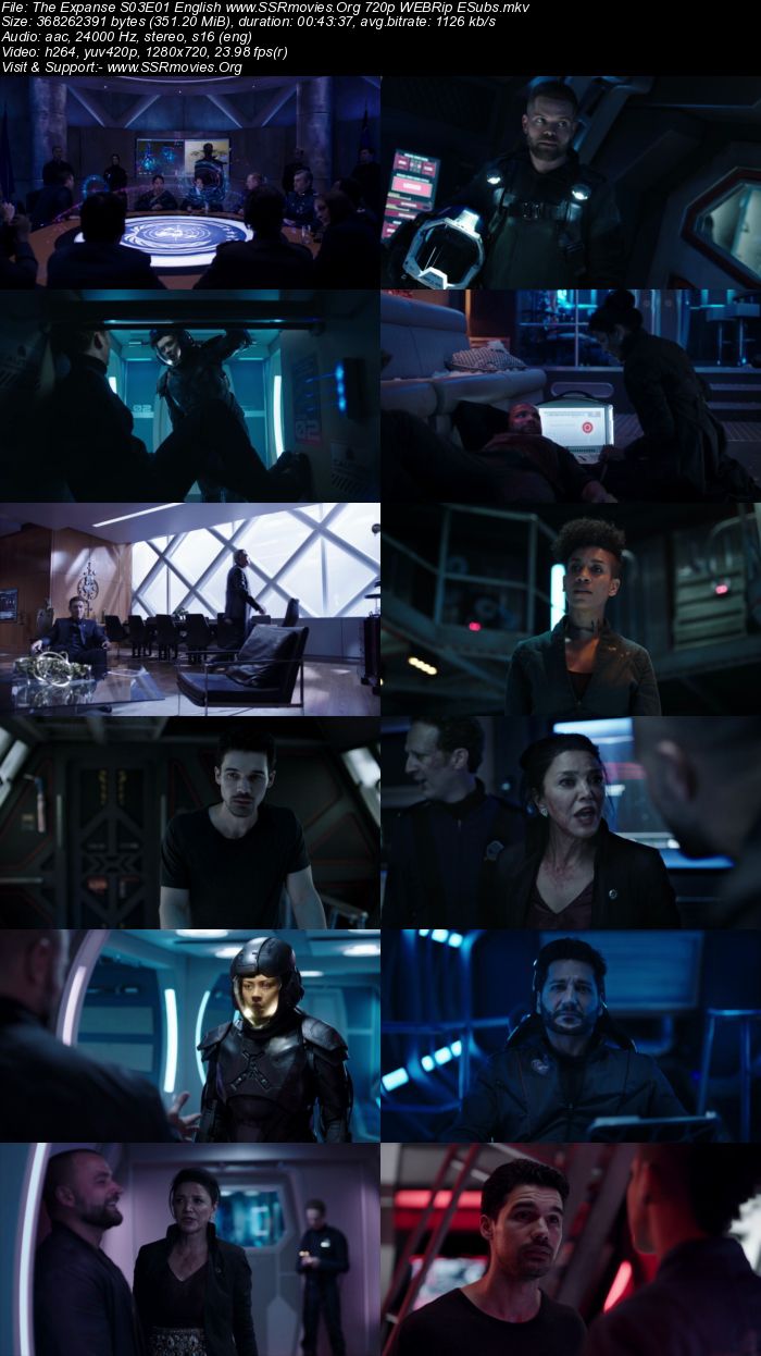 The Expanse S03E01 English 720p WEBRip 300MB