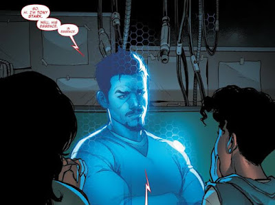 Tony Stark AI Tony Stark AI, Tony Stark, Iron Man, Riri Williams, Iron Heart, Pepper Potts, marvel, mcu, marvel cinematic universe