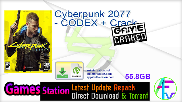 Cyberpunk 2077 – CODEX + Crack