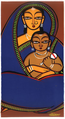 jamini roy mum and child