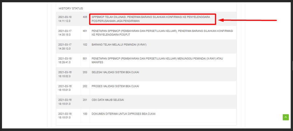 Cara Cek Resi Pengiriman Sen Hong Akulaku dari Dongguan China