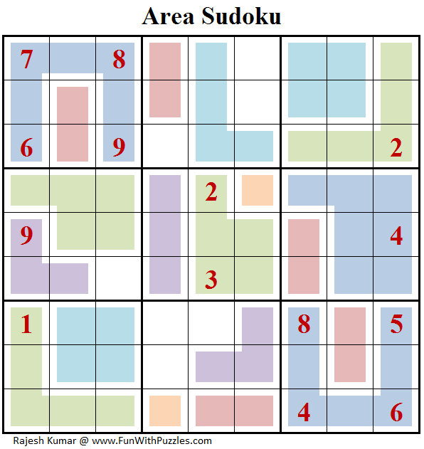 Area Sudoku (Daily Sudoku League #155)