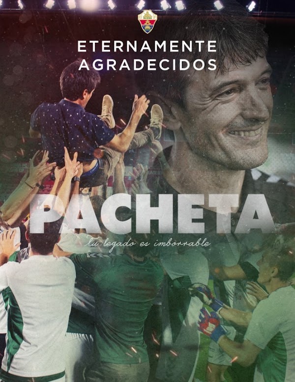 Oficial: Elche, no continúa el técnico Pacheta