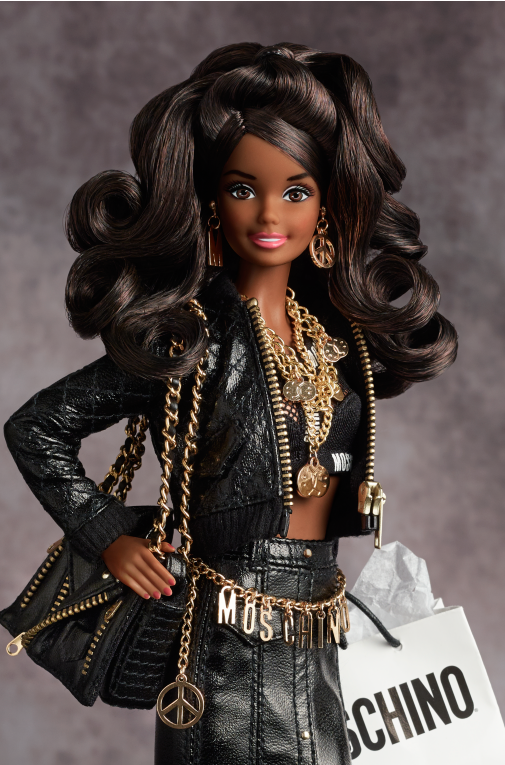 Collecting Fashion Dolls by Terri Gold: Moschino Barbie® Doll – Caucasian -  African American