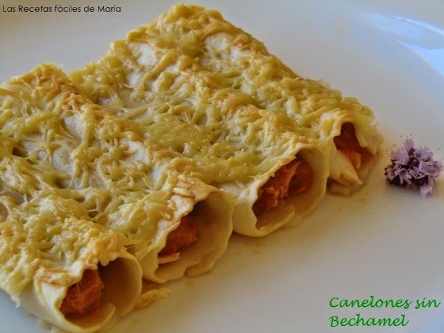 Canelones sin bechamel