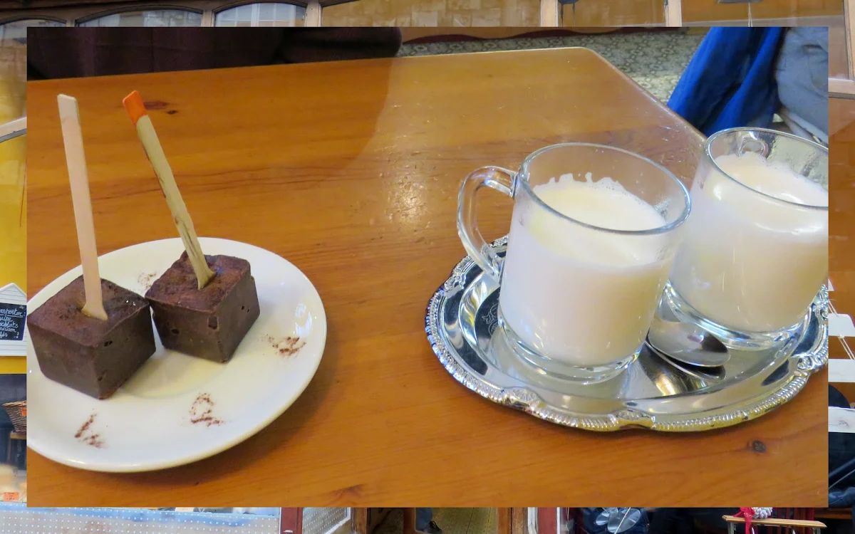 8 Reasons to Visit Belgium for a Christmas: Hot chocolate cubes are a winter warmer