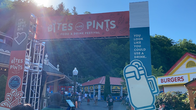 Bites and Pints Food and Beverage Festival Entrance Lake Compounce Amusement Park