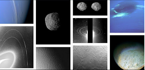Images Voyager Took of Neptune