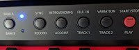 Artesia DP10e digital piano control panel Artesia DP10e digital piano control panel
