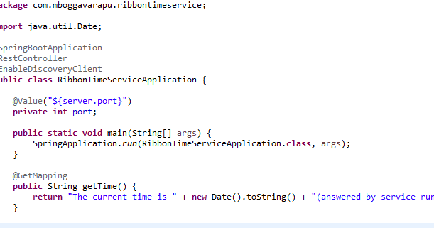 Load Balancing using Spring Cloud Netflix Ribbon