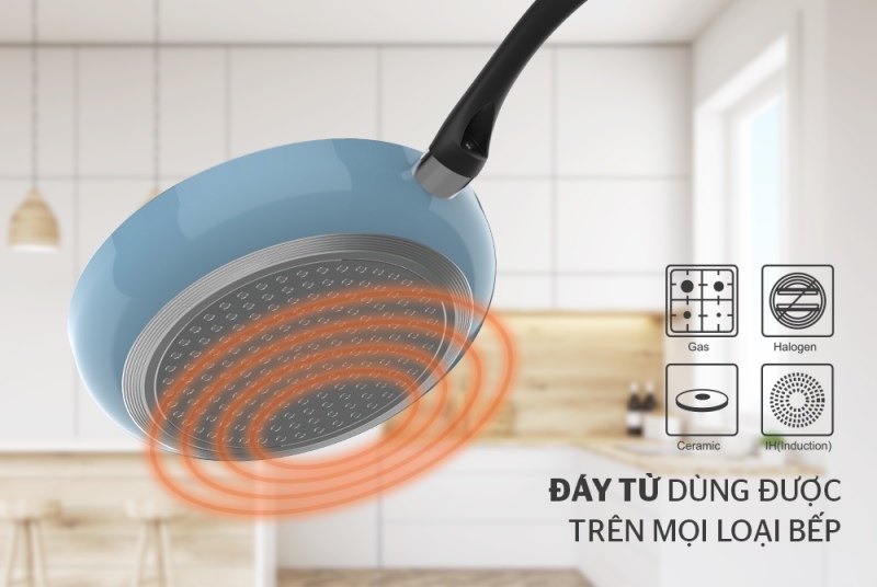 Chảo Chống Dính Đáy Từ Sunhouse SHG1126MP