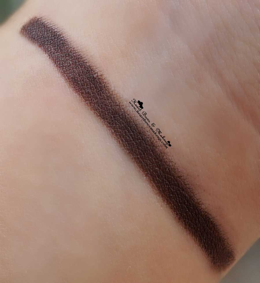 Lakme Eyeconic Brown Kajal Swatch