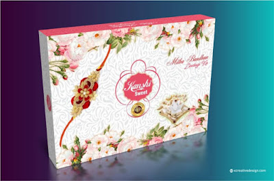 rakhi mithai box design