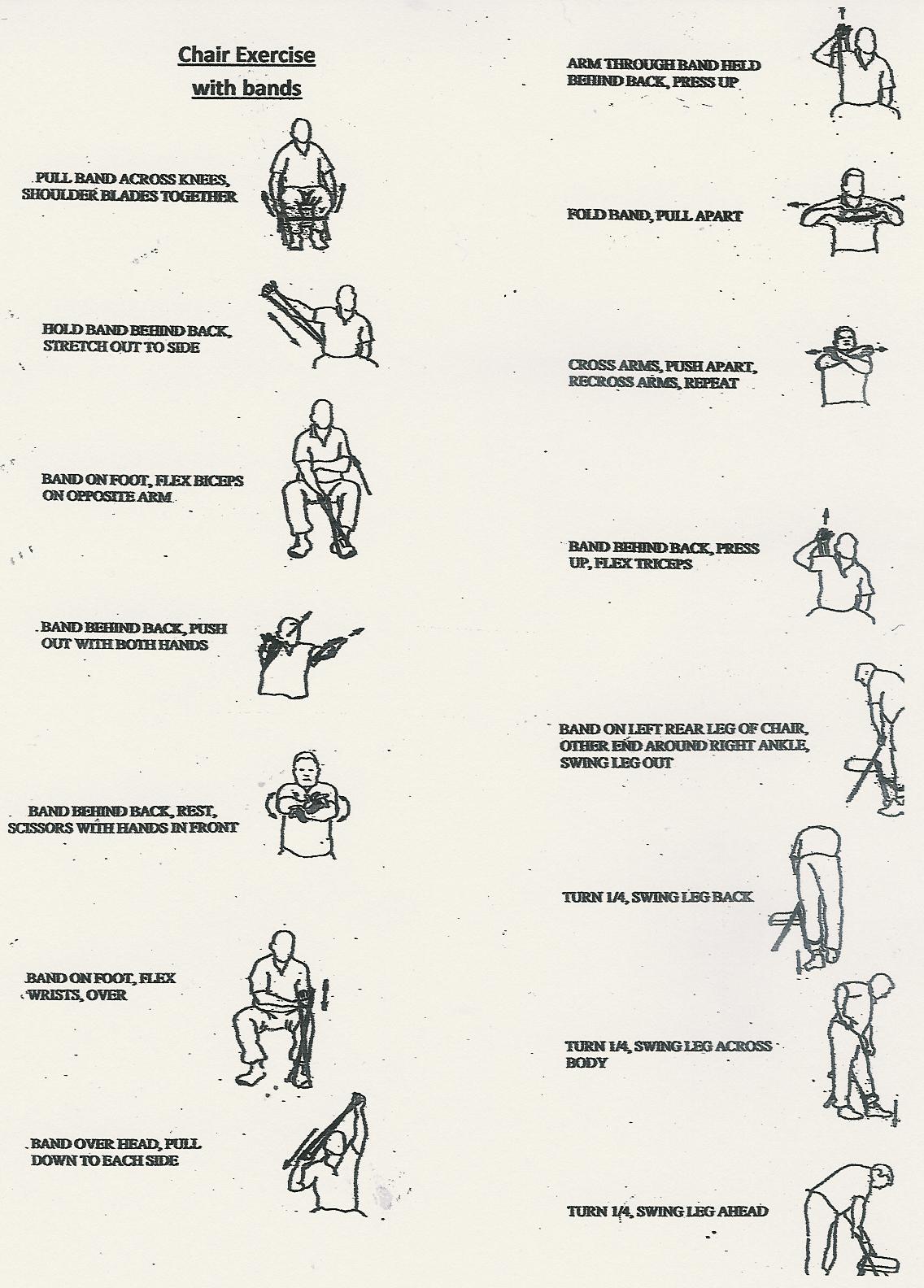 Printable Upper Extremity Home Exercise Program Web Upper Body Exercises Do All These Exercises