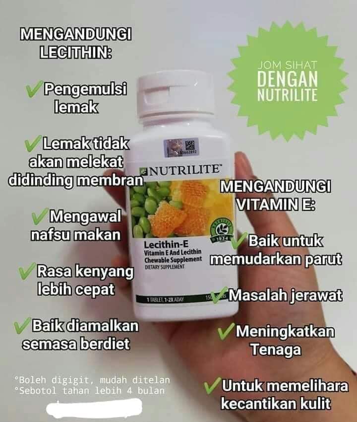 Cara makan lecithin e amway