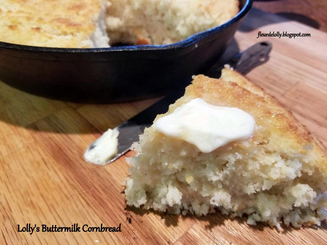Fleur de Lolly Lolly's Buttermilk Cornbread