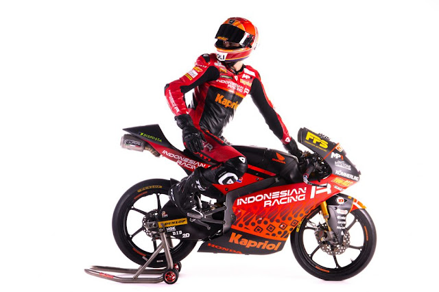 Indonesian Racing Gresini Moto3 2021 Resmi Diperkenalkan