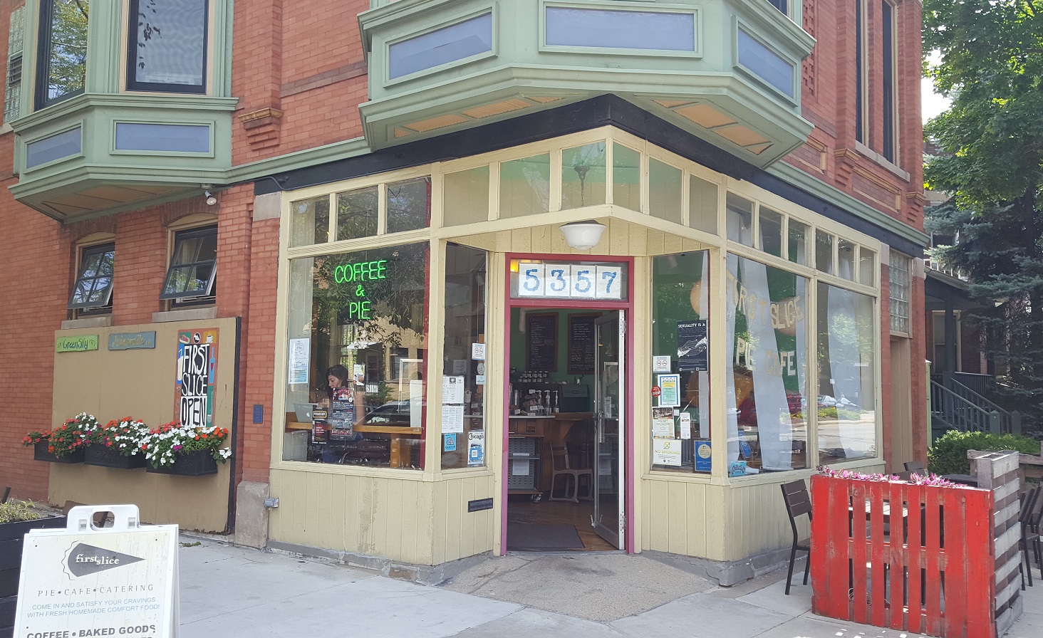 Ice Cream U Scream Chicago Pie First Slice Pie Cafe