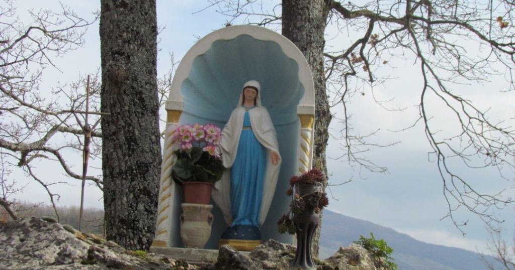 Tabernacoli italiani Roccasicura. Madonna immacolata