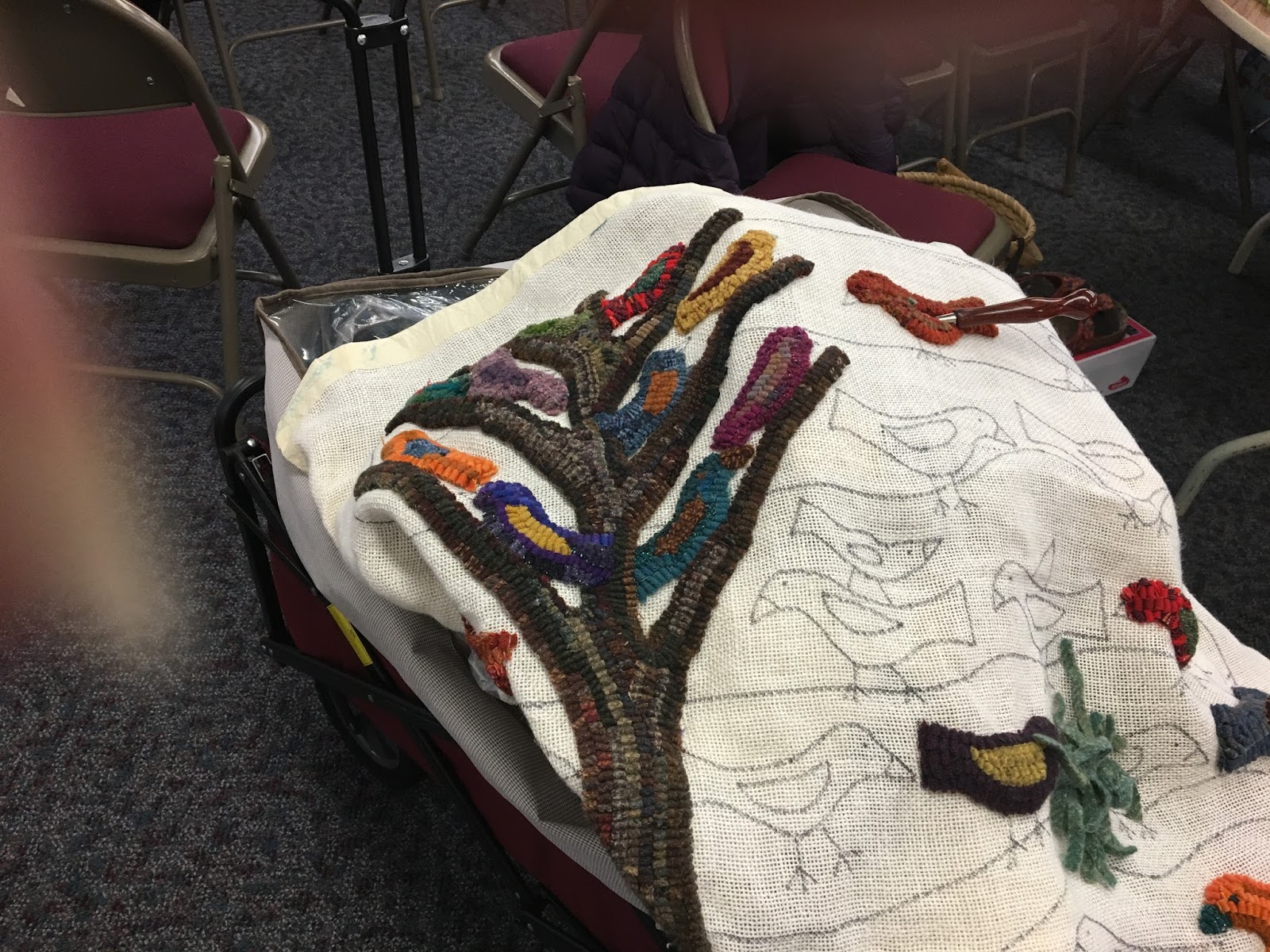 Ali Strebel Miami Valley Rug Hooking Guild