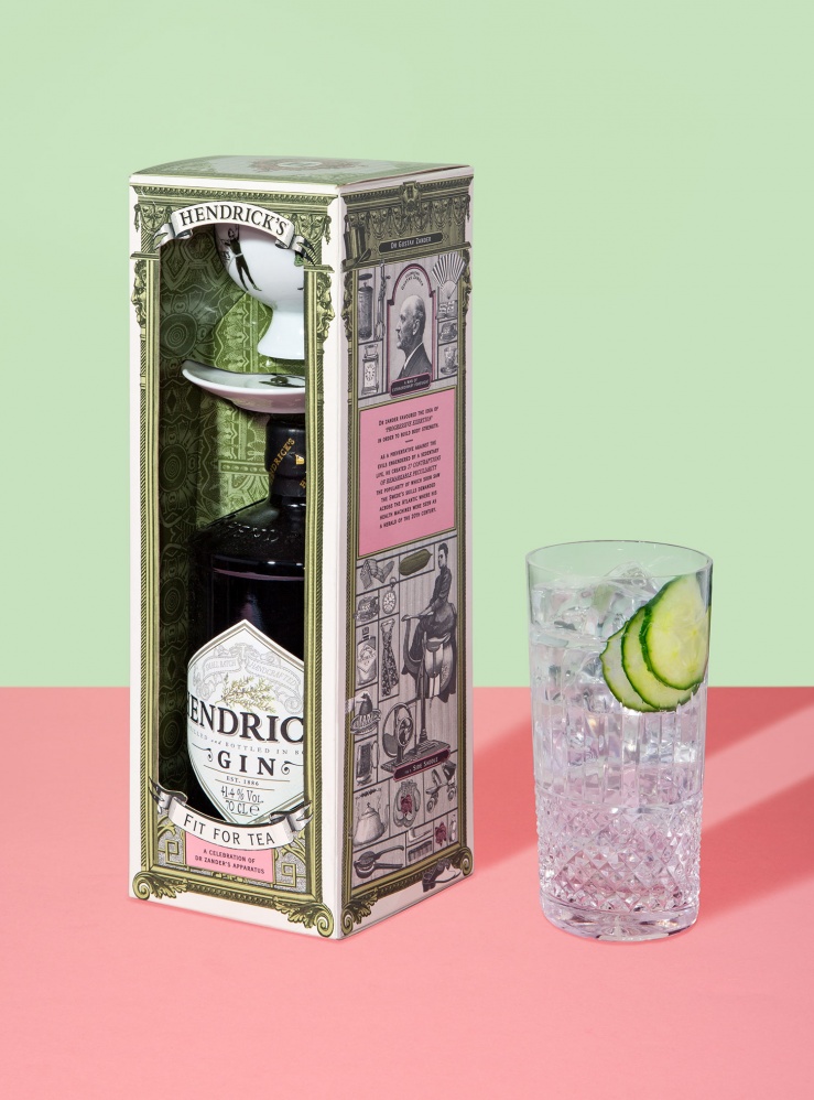Hendrick’s Gin Gift Box on Packaging of the World Creative Package