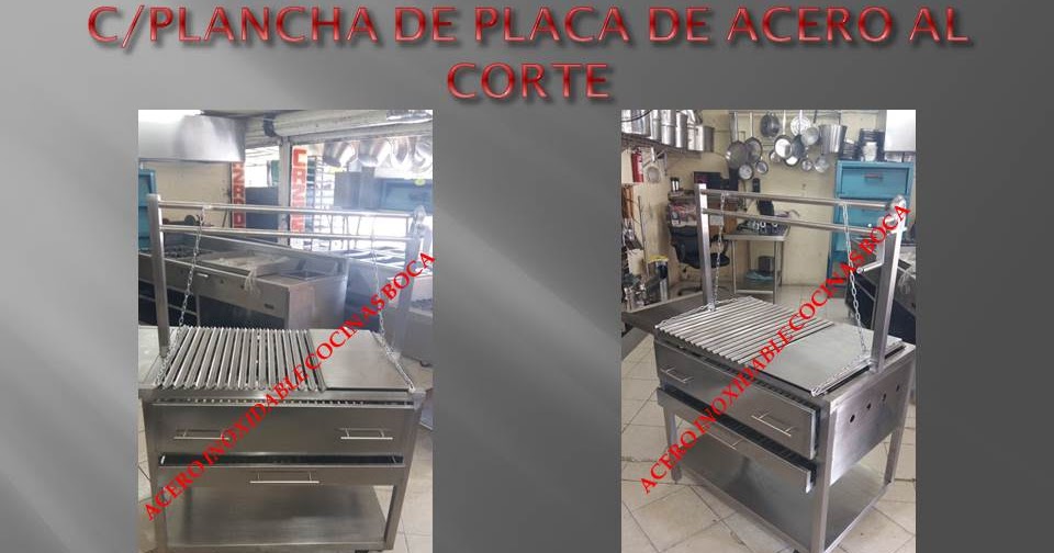 COCINAS INDUSTRIALES DE ACERO INOXIDABLE