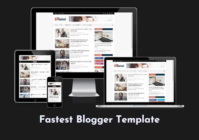 Fastest Premium Blogger Template Free