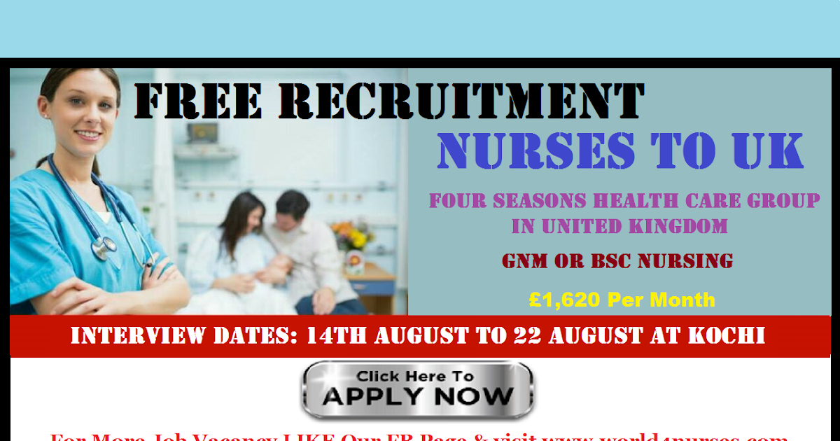 Staff Nurse Vacancy 2021 Latest Health Care Jobs world4nurses