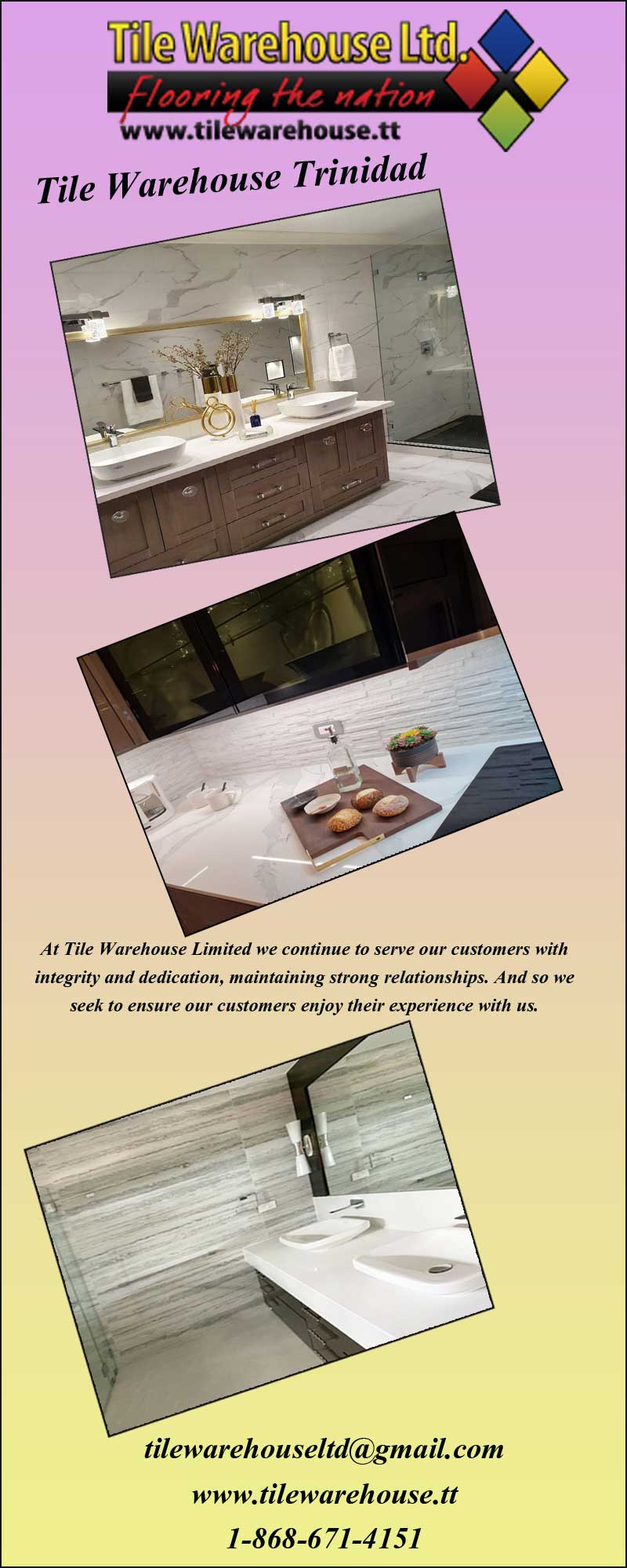 Buy Affordable Tiles from Tile Warehouse Trinidad