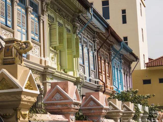 Peranakan house in Katong Joo Chiat in Singapore