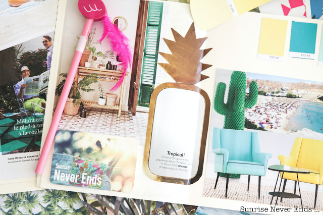 moodboard,inspiration,sunrise collective,coaching déco,déco,hossegor,home staging,airb'n,honoré déco,ananas,gamme de couleurs,ambiance