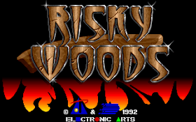 Risky Woods title