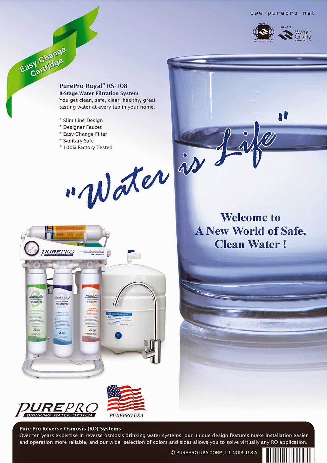 Purepro фильтр для воды инструкция по применению