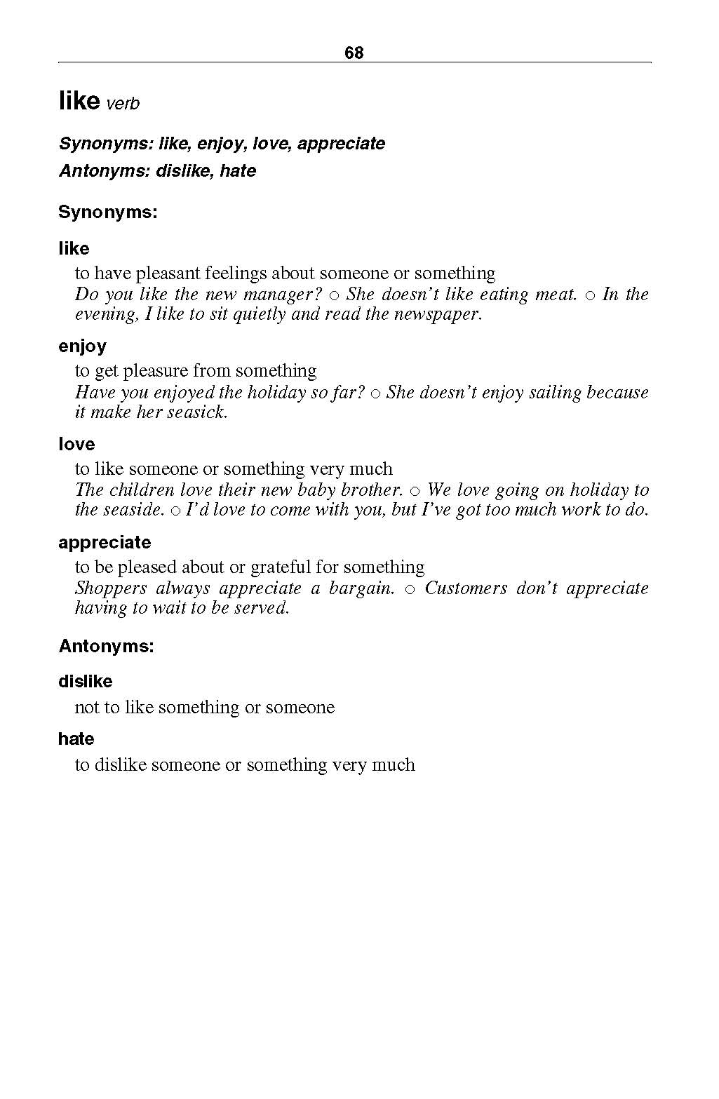 basic  synonyms