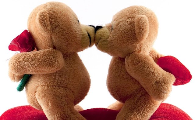 kissing teddy day image kissing teddy day image