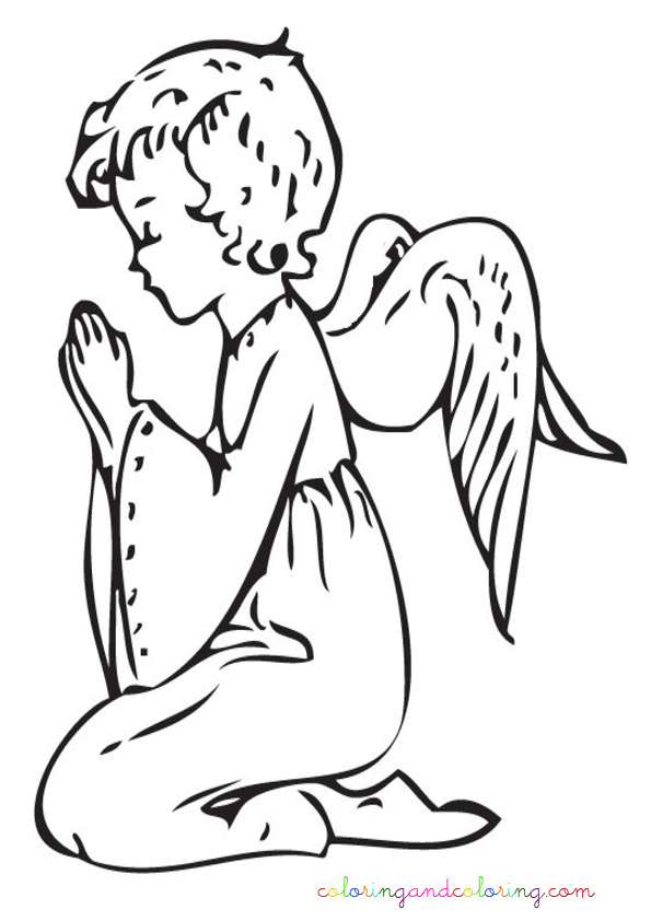 baby angle coloring pages - photo #40